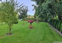 Garten mit Ausblick ins Grüne