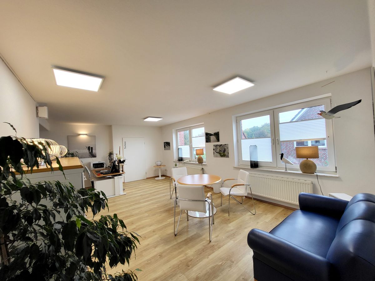 gemütlicher Wartebereich